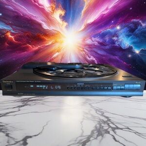 Technics SL-PC14 5-Disc CD Player - Tested. Very Cool! New Belts! Fully Working!